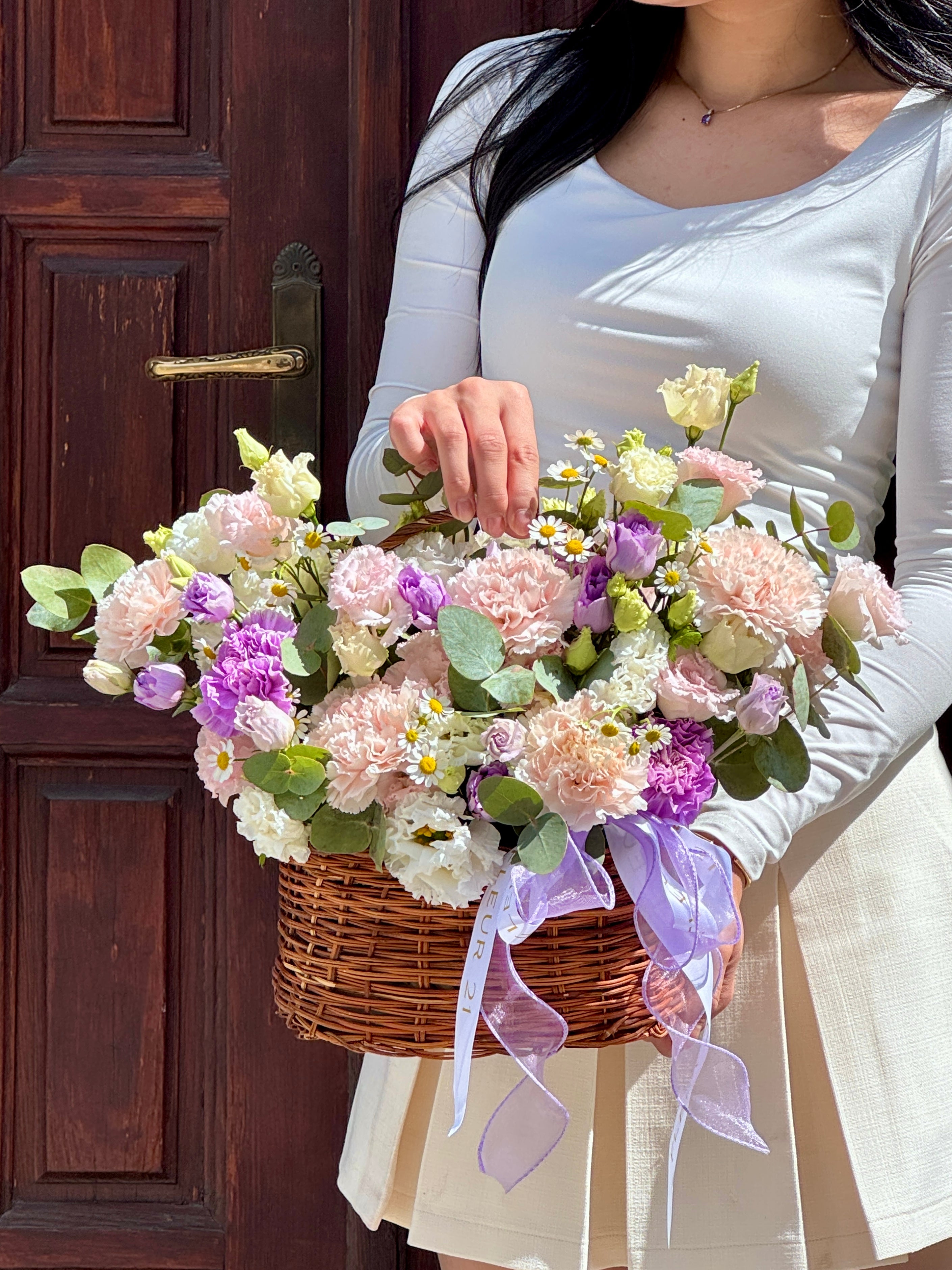 Květinový košík luční